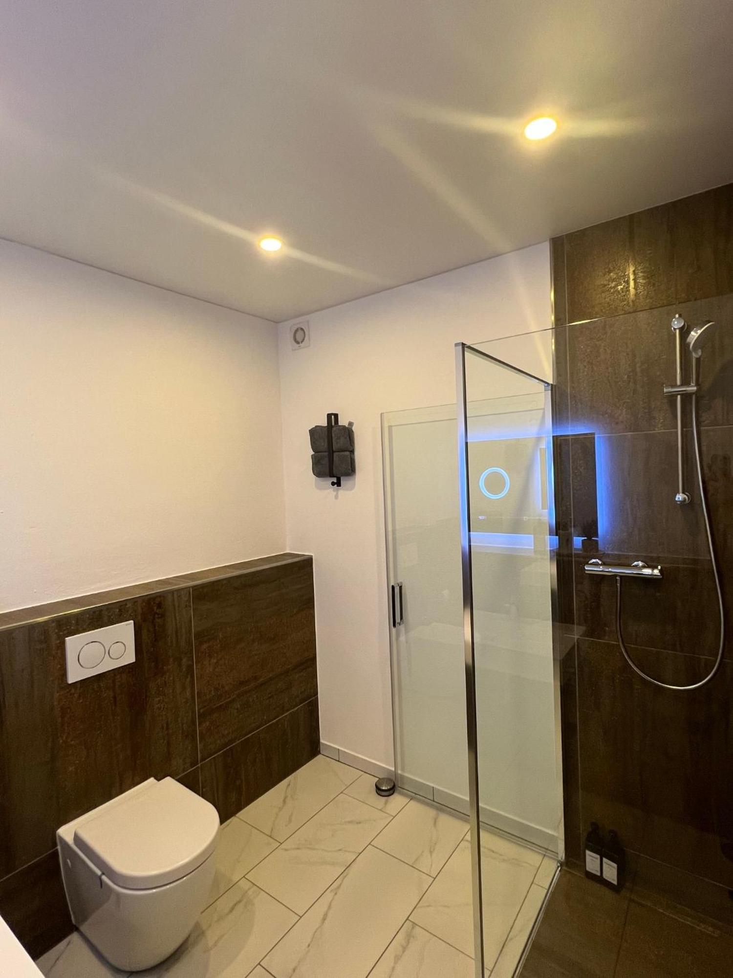 Stilvolle Wohnung Mit Blick Und Selbst-Check-In 巴特贝勒堡 外观 照片