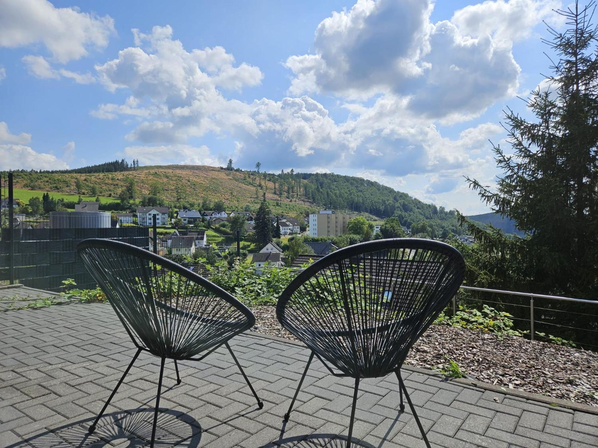Stilvolle Wohnung Mit Blick Und Selbst-Check-In 巴特贝勒堡 外观 照片